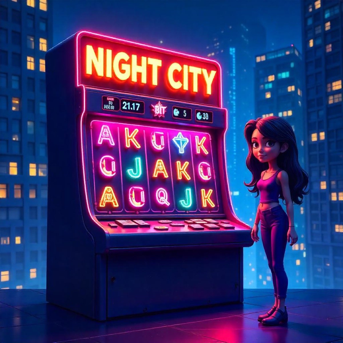 Night City Cyberpunk Social Slot